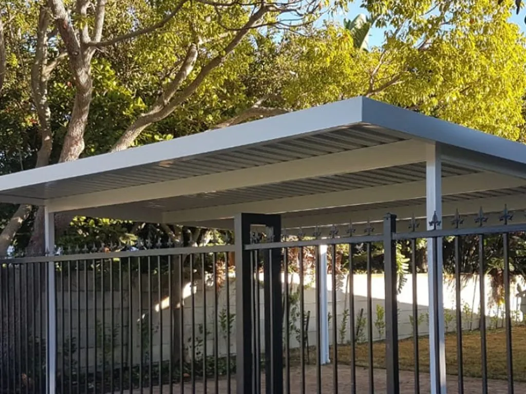 Single carport attached to a Johannesburg home