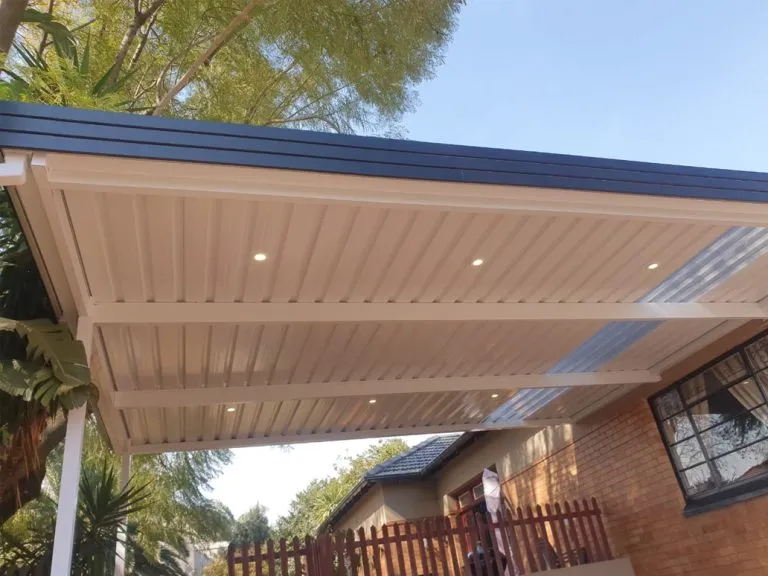 Fixed IBR roof installation