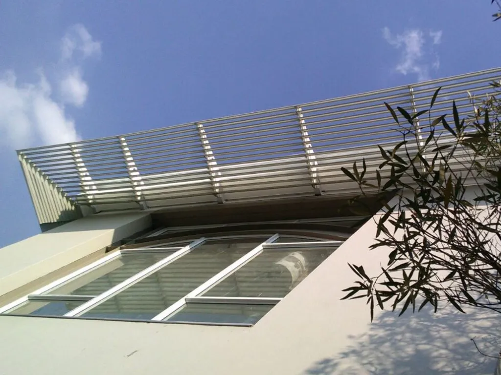 Completed covered outdoor entertainment installation